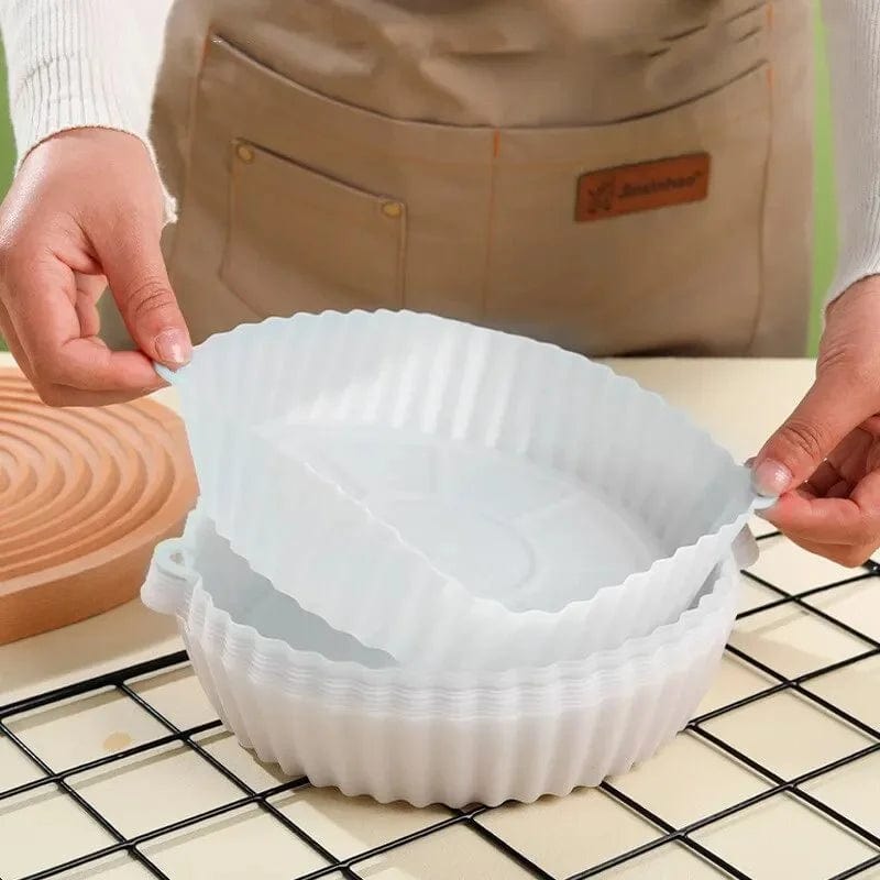 Paniers de Cuisson en Silicone pour Friteuse sans Huile (lot de 2) Friteuse sans Huile