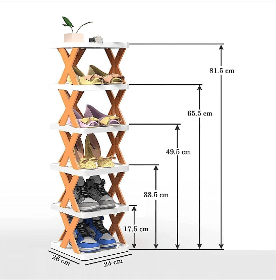 Rangement pour chaussures multi-étages