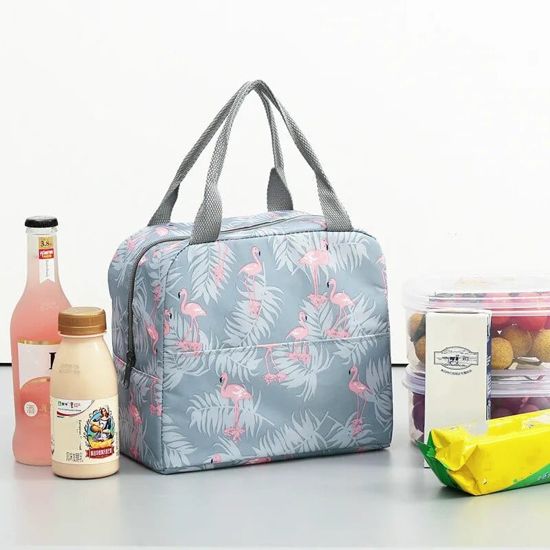 Sac à Lunchbox isotherme en tissu imprimé