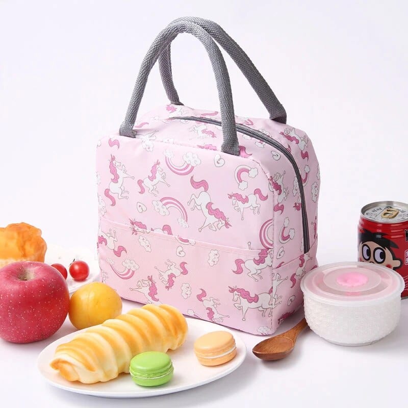Sac à Lunchbox isotherme en tissu imprimé