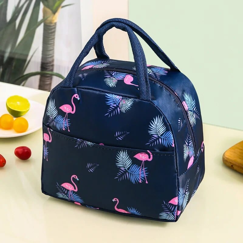 Sac à Lunchbox isotherme en tissu imprimé