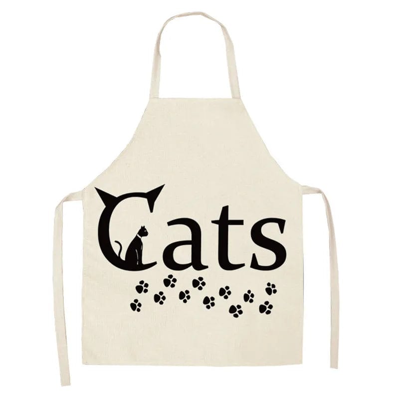 Tablier de cuisine - Dessins de Chats colorés tablier
