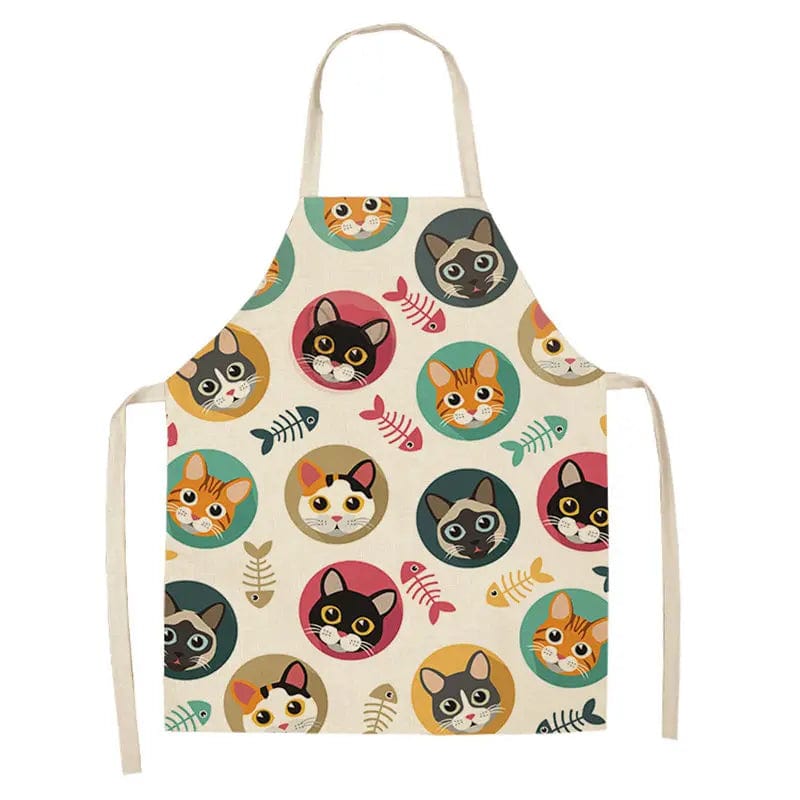 Tablier de Cuisine Imprimé de Chats tablier