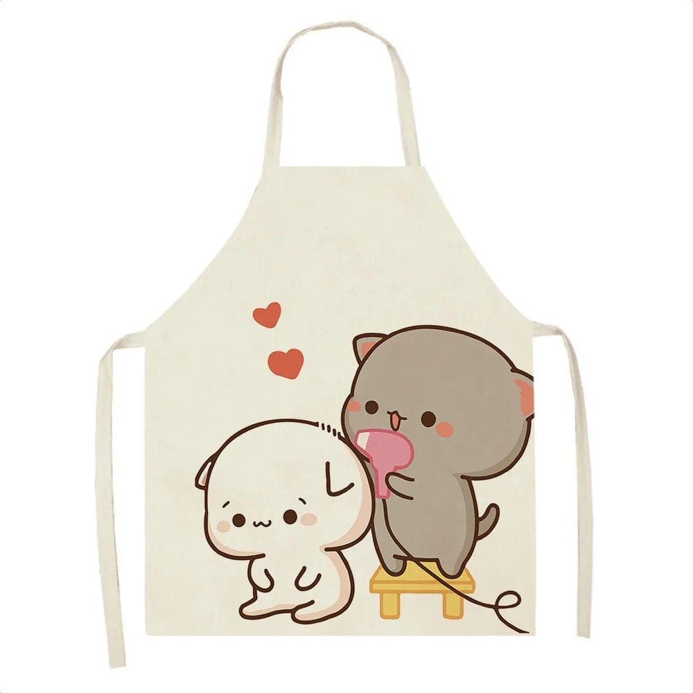Tablier de Cuisine Kawaï Chats Cartoons Mignons - Taille Enfants tablier