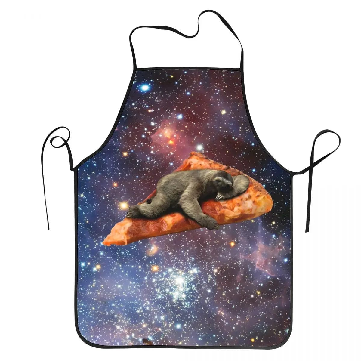 Tablier de cuisine Unisex Space Pizza Cat Meme pour Chefs - Drôle et original! tablier