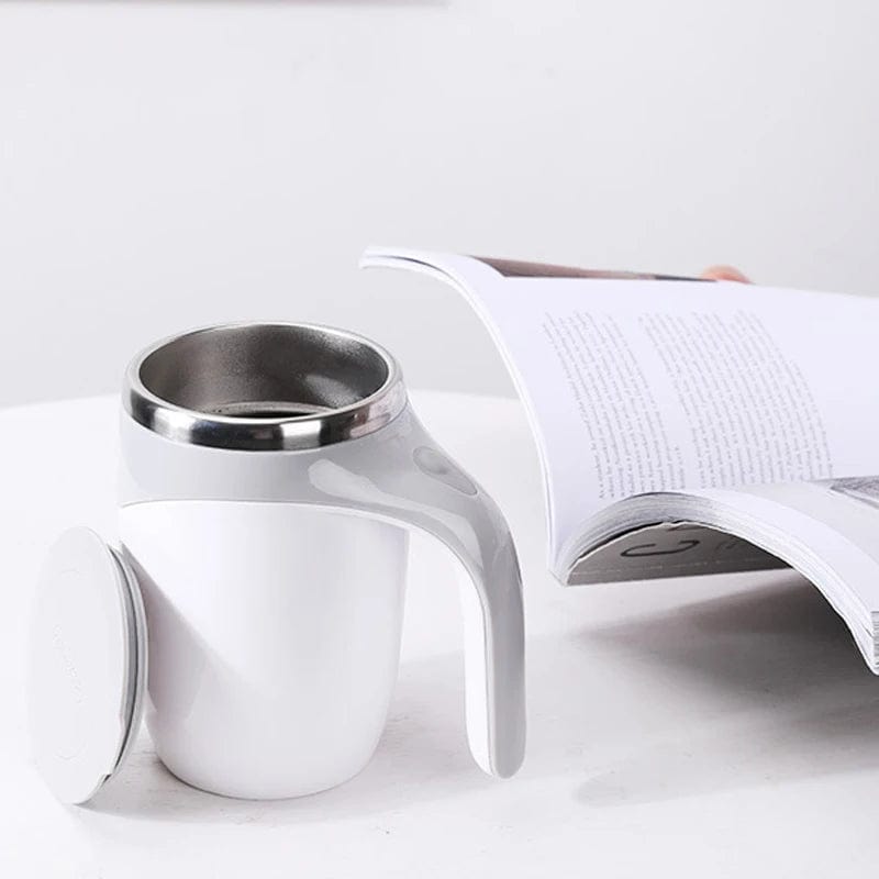 Tasse Automatique à Café Rechargeable en Acier Inoxydable